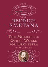 The Moldau and Other Works for Orchestra Study Scores sheet music cover